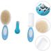 Healeved 3pcs Wool Brush Household Tool Set - Baby Hair Brush, Infant Nail Clippers, Baby Shower Brush | Baby Care Kit for Infants & Newborns - Buy Online on GoSupps.com