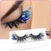 Colored Eyelashes 5D False Eyelashes with Glitter Fake Mink Eyelashes Wispies Fluffy Colored Eyelashes Dramatic Strip Eyelashes for Christmas Cosplay Costumes Fake Eyelashes Type 7 - Buy Online on GoSupps.com