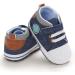 MASOCIO Baby Boy First Walking Shoes | Soft Sole Anti-Slip Prewalker 12-18 Months Blue - Buy Online on GoSupps.com