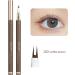 Double Tip Lower Eyelash Pencil Double Tip Waterproof Liquid Eyeliner Pen Super Slim Eye Liner Lower Lid Eyeliner Pencil Waterproof Anti-smudge Two-claw Bottom Lashes Pencil (102) - Buy Online on GoSupps.com