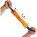 High-Quality Handmade Bull Fit Dog Tug Toy - 30 cm Robust K9 Training Tool with Two Loops - Durable Fire Hose Material in Orange - Buy Online on GoSupps.com