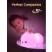 Cute Bunny Night Light - 16 Color Baby Girl Gift for Nursery Decor | Kids Kawaii Lamp for Girls Bedroom - C-bunny - Buy Online on GoSupps.com
