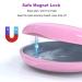 Orthodontic Aligner Case with Magnetic Closure & Textured Liner - Pink (2Pcs Aligner Removal Tools) - for Invisalign & Night Guard - Buy Online on GoSupps.com