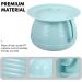 Unisex Chamber Pot with Lid Spittoon Chamber Bucket Plastics Bedpan Seat Urinal Toilet Household Night Urine Jug for Men Women Elderly Kids (Color : Sky-Blue) - Buy Online on GoSupps.com