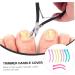 Healeved 15 Pairs Cuticle Nipper Handle Sleeve Pedicure Protection Cap - Buy Online on GoSupps.com