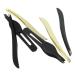MAGICLULU 3 Sets Eyebrow Clips Eyebrow Shaping Tool Eyebrow Makeup Tool Makeup Kits Pointy Tweezers Splinter Tweezers Eyebrow Tweezers for Women Eyebrow Plucker Miss Makeup Tools Big Belly