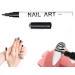 Hudhow's Nail Polish Pencil - 5 Colors Nail Art Pen for DIY Graffiti Abstract Lines & Floral Patterns | Nail Design Tool & Manicure Accessories - Buy Online on GoSupps.com