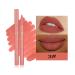 YOUNG VISION Gourd-Shaped Precision Liquid Lipstick & Lipliner - Nude Matte Perfection | International Shipping Available - Buy Online on GoSupps.com