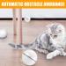 Smart Cat Ball Toy Interactive Cat Toys for Indoor Cats Adult Automatic 360 Rotating Kitten Toys with LED Light Stimulate Hunting Instinct - USB Rechargeable White - Buy Online on GoSupps.com