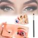 Perfect Aid to Makeup Practice Face Board Silicone Makeup Face - Practice Skin Board with Brush for Lash View Eyelids Training - Buy Online on GoSupps.com