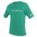 O'Neill Wetsuits Kids' Youth Basic Skins 50+ Short Sleeve Rash Guard Seaglass 14