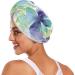 Floral Purple Hair Towel 2 Pack | Super Absorbent Quick Dry Hair Turbans for Women & Girls - Buy Online on GoSupps.com
