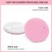 Sibba 8 Pieces Makeup Sponge Set - Air Cushion Round Powder Puff with Loop Handle for Loose Powder - Unisex Foam Applicator Pads - Pink Makeup Tools - Buy Online on GoSupps.com