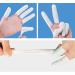 Buy Finger Cots - 100pcs & 200pcs Latex Rubber Protectors | Anti-Slip Anti-Dirt Waterproof for House Work - Buy Online on GoSupps.com