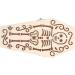 Decorative Wooden Coffin Pet Burial Coffin Gothic Style for Coffin Box for Small Pets for Hamsters for Halloween Party Decor(#2) - Buy Online on GoSupps.com
