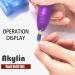 Akylin Carbide Nail Drill Bits - 3/32 Fast Remove for Acrylic/Hard Gels Smooth Round Top for Manicure Pedicure Cuticle Gel Polishing Salon Bits-Left and Right Hand(Coarse) Coarse-C Type-C - Buy Online on GoSupps.com