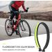 Reflective Pants Clamps for Cyclists | Universal Bicycle Pants Protection | 2 Pairs PVC Coated Clips - Buy Online on GoSupps.com