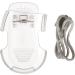 PE771 Walking 3D Pedometer | Accurate Step Counter with 7 Day Memory | Calorie Counter & Goal Tracker | White with Clip and Strap - Buy Online on GoSupps.com