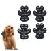 Valfrid anti-slip Paw protection for dogs 24 pieces self-adhesive silicone gel resistant non-slip traction dog shoes dog shoes replace L 24 pieces L-4.2*4.8cm (9.1-18kg)