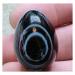Crystal Natural Stone Black Agate Stones Shaped Crystal Home Ornaments 1pc 15g-30g