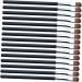 Baluue 100 Pcs Eye Shadow Brush Eye Applicator Salon Makeup Diffuser Thin Eyeliner Brush Artificial Fiber - Buy Online on GoSupps.com