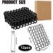 Cat Repellent Outdoor Cat Scat Mat 12 Pcs Cat Repellent Mat with Plastic Spikes for Garden Fence Anti-Cats Network Bird Squirrel Raccoon Spikes - Buy Online on GoSupps.com