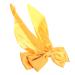 CAXUSD bow hairpin ponytail hair clip spring hair clips bow hair clips girls barrettes for hair ribbon for hair yellow hair bow hair ribbon big hair bows satin hair accessories big bow