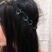 Yheakne Boho Tribal Turquoise Circle Hair Ring Set Boho Braid Rings Dreadlock Dirty Braid Hair Bow Clips Silver Hair Braid Rings Hair Clip Rings Decoration Hair Accessories (Silver Circle with - Buy Online on GoSupps.com
