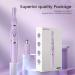 Nose Hair Trimmer for Women - 2 in 1 Painless Eyebrow & Facial Hair Remover | USB Rechargeable | Easy to Clean | Double Edged Blades | Purple - Buy Online on GoSupps.com