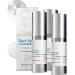 Correcteur de taches brunes Cr me anti-taches brunes Cr me anti-taches de rousseur Att nue les taches solaires les taches de vieillesse et l'hyperpigmentation Restaure l' clat naturel 3pcs