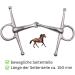 Buy AMKA Gag Bit - Solid Stainless Steel 18mm Thickness 45mm Rings for Optimal Comfort | International Shipping Available - Buy Online on GoSupps.com