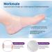 4 Pairs of Gel Heel Cushions for Plantar Fasciitis - Breathable Heel Pillows for Pain Relief & Cracked Heels - Buy Online on GoSupps.com