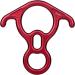 50KN Rescue Figure 8 Descender with Bent-Ear Belaying Device for Climbing - Red - Buy Online on GoSupps.com