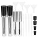 VINTORKY 2pcs Empty Eyeliner Vials Mascara Tubes with Wands Empty Clear Mascara Tubes Empty Lip Gloss Tube