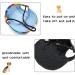 Baseball Cap for Dogs - XL Black Sun Protection Pet Cap with Ear Holes & Adjustable Straps | Outdoor Summer Hat - Buy Online on GoSupps.com