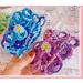 FEIFEI'S BOW 50 Multicolour Mini Hair Ponios Endless Elastics Bobbles Bands Women Girl kids Hair Bands Ponytail Holders (Purple) - Buy Online on GoSupps.com