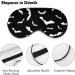 Sleep Mask Halloween Swarm Bat Eye Mask - Adjustable Light Blocking Shade for Puffy Eyes | Spooky Gift Ideas - Buy Online on GoSupps.com