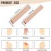 Sioppkik Silicone Toe Protection Cushion - 4 pcs Gel Toe Caps for Corns Calluses Bunion Relief | Soft Cuttable Toe Pads | International Shipping - Buy Online on GoSupps.com