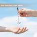 20pcs Cute White & Silver Keyring Keychain Tooth Gifts | International Shipping Available - Buy Online on GoSupps.com