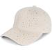 Stylenbreaker women baseball cap with rhinestone application 6 panel cap in monochrome basecap buckle adjustable 04023093 unit size beige