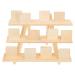 1pc Nail Art Display Stand Nail Art Showing Board Nail Art Display Holder Manicure Color Display Board Nail Color Chart Makeup Gadgets Three-dimensional Nail Supplies Log