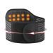 XWSM Self -heated lumbar support for men women back support with 21 magnet Tourmaline Even heating waist Trainer Bauch control therapy waist support belt (color: black size: l/large) l/large black