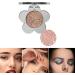 Eyeshadow Single | Travel Eyeshadow Palette Eyeshadow Makeup Highlighter Matte Flower Shape Eye Shadow Long Lasting Wear Glitter Primer Palette 201 - Buy Online on GoSupps.com