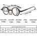 Retro Round Frame Reading Glasses Men Women Stylish Blue Light Blocking Readers With Spring Hinges(Couleur:Blue Grandeur:2.5x) - Buy Online on GoSupps.com