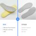 Women's Memory Foam Insoles for Hey Dude Wally - Lightweight Comfortable & Shock Absorbing Footwear Inserts (W7 - Buy Online on GoSupps.com