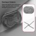 Allayu Portable Dental Case Retainer Braces Storage Box Seal Plastic Container with Partition Cotton Swab Holder for Home Gray L L Grey - Buy Online on GoSupps.com