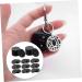 80pcs Aromatherapy Diffuser Cotton Pads - Refill Pads for Car & Home - Essential Oil Accessories - Black Aroma Pads - Buy Online on GoSupps.com