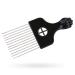 Afro Pick, Hair Pick, Metal Pick Comb, Detangle Wig Braid Hair Styling Comb, Hair Comb Pick(1 pack) Square