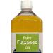 1 Litre Pure Cold Pressed Flaxseed Oil for Horses & Dogs - Food Grade Virgin Oil | Premium Coat Supplement - Buy Online on GoSupps.com