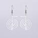 Shop Amaxer Reiki Cho Ku Rei Earrings - Healing Energy & Holy Geometry Dangle Earrings for Women | Silver Protection Amulet - Buy Online on GoSupps.com